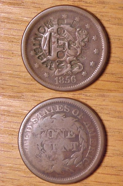 1856 Cent Devins & Bolton Montreal Ctsp